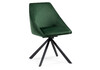 Миниатюра фото стул woodville окленд крутящийся темно-зеленый 551066 | 220svet.ru