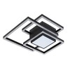 Миниатюра фото потолочная светодиодная люстра escada twins 10242/4led black | 220svet.ru