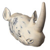 Миниатюра фото голова носорога roomers 4430-cr | 220svet.ru