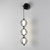 Миниатюра фото настенный светильник delight collection ob2437 pearl black/smoke | 220svet.ru