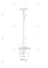 Миниатюра фото уличный подвесной светильник eglo aloria 93402 | 220svet.ru