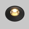 Миниатюра фото встраиваемый светодиодный светильник maytoni round dl058-12w-dtw-b | 220svet.ru