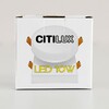 Миниатюра фото встраиваемый светодиодный светильник citilux вега cld53k10n | 220svet.ru