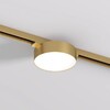 Миниатюра фото трековый однофазный светодиодный светильник denkirs shine flow dk5762-sb | 220svet.ru