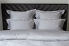Миниатюра фото комплект наволочек сатин серый 50*70 garda decor 130hb- pc5070-nav ser | 220svet.ru