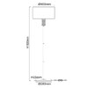 Миниатюра фото торшер mw-light онтарио 692041601 | 220svet.ru