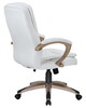 Миниатюра фото компьютерное кресло для руководителя dobrin donald lmr-106b-2455 белый | 220svet.ru