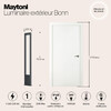 Миниатюра фото уличный светодиодный светильник maytoni bonn o425fl-l20gf | 220svet.ru