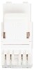 Миниатюра фото коннектор эра офис 18-8002-01 rj45 cat6 utp keystone цвет белый б0063290 | 220svet.ru