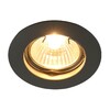 Миниатюра фото встраиваемый светильник arte lamp a2103pl-1gy | 220svet.ru