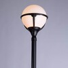 Миниатюра фото садово-парковый светильник arte lamp monaco a1497pa-1bk | 220svet.ru