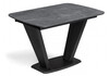 Миниатюра фото керамический стол раздвижной woodville петир серый/черный 588012 | 220svet.ru