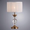 Миниатюра фото настольная лампа arte lamp baymont a1670lt-1pb | 220svet.ru