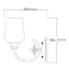 Миниатюра фото бра mw-light палермо 386027801 | 220svet.ru