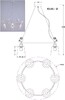 Миниатюра фото подвесная люстра myfar tracey mr1961-6p | 220svet.ru