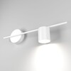Миниатюра фото настенный светильник elektrostandard acru led белый mrl led 1019 a047881 | 220svet.ru