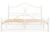 Миниатюра фото кровать woodville мэри 2 160х200 белая 402983 | 220svet.ru