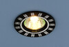 Миниатюра фото встраиваемый светильник elektrostandard 5814 mr16 bk/ch черный/хром 4690389009143 | 220svet.ru