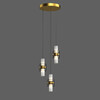 Миниатюра фото подвесной светодиодный светильник delight collection md22001004-3b gold | 220svet.ru