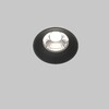 Миниатюра фото встраиваемый точечный светодиодный светильник maytoni round dl058-12w4k-trs-b | 220svet.ru