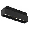 Миниатюра фото трековый магнитный светодиодный светильник iledex technical vision 4822-002-l120-6w-38dg-3000k-bk | 220svet.ru