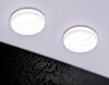 Миниатюра фото встраиваемый точечный светильник mr16 с акрилом ambrella light tn3321 | 220svet.ru