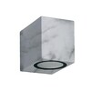 Миниатюра фото уличный настенный светильник uniel uul-p41a 6w/gu10 ip65 marble ul-00011361 | 220svet.ru