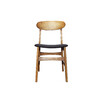 Миниатюра фото стул скандинавия roomers furniture se-2837-oak/bltx | 220svet.ru