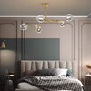 Миниатюра фото люстра на штанге imperium loft адель branching bubble chandelier l11 black amber 239861-22 | 220svet.ru