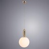 Миниатюра фото подвесной светильник arte lamp bolla-sola a3035sp-1go | 220svet.ru