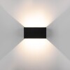 Миниатюра фото уличный настенный светодиодный светильник elektrostandard winner 35137/w черный 4690389177781 | 220svet.ru