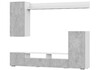 Миниатюра фото готовые гостиные woodville oluwande белый / цемент светлый 499614 | 220svet.ru
