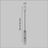 Миниатюра фото подвесной светодиодный светильник maytoni ordo mod272pl-l12bs3k1 | 220svet.ru