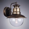 Миниатюра фото уличный настенный светильник arte lamp amsterdam a1523al-1bn | 220svet.ru