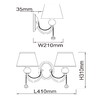 Миниатюра фото бра mw-light федерика 684021302 | 220svet.ru