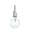 Миниатюра фото подвесной светильник ideal lux minimal sp1 grigio | 220svet.ru