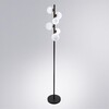 Миниатюра фото торшер arte lamp gemini a2243pn-6bk | 220svet.ru