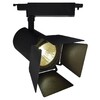 Миниатюра фото трековый светодиодный светильник arte lamp track lights a6730pl-1bk | 220svet.ru