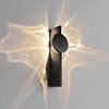 Миниатюра фото настенный светильник loft it flame 10452w black sand | 220svet.ru