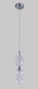 Миниатюра фото подвесной светильник crystal lux iris sp1 b transparent | 220svet.ru