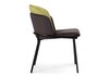 Миниатюра фото стул сиолим темно-коричневый / оливковый / черный глянец | 220svet.ru