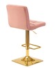 Миниатюра фото стул барный dobrin goldie lm-5016-2412 розовый | 220svet.ru