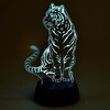 Миниатюра фото светодиодная фигура uniel uli-m507 rgb/3aa tiger/black ul-00008402 | 220svet.ru