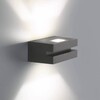 Миниатюра фото уличный настенный светодиодный светильник elektrostandard 1611 techno led nerey серый 4690389086151 | 220svet.ru