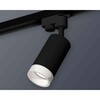 Миниатюра фото комплект трекового светильника ambrella light track system xt6323160 sbk/fr черный песок/белый матовый (a2521, c6323, n6248) | 220svet.ru