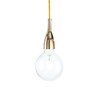 Миниатюра фото подвесной светильник ideal lux minimal sp1 oro | 220svet.ru