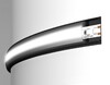 Миниатюра фото профиль накладной гибкий для светодиодной ленты ambrella illumination gp1600bk/bk | 220svet.ru