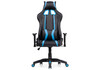 Миниатюра фото компьютерное кресло woodville blok light blue / black 15137 | 220svet.ru
