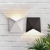 Миниатюра фото уличный настенный светодиодный светильник elektrostandard 1517 techno led batterfly a038827 | 220svet.ru