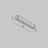 Миниатюра фото трековый магниный светильник maytoni radity points tr082-4-12wtw-m-w | 220svet.ru